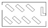 Diagonal Floor Plan